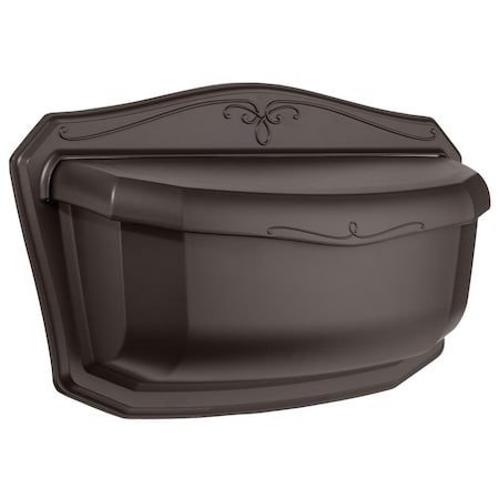 Perfectpatio Villa Wall Mount Mailbox - Rubbed Bronze - Small PE2522213